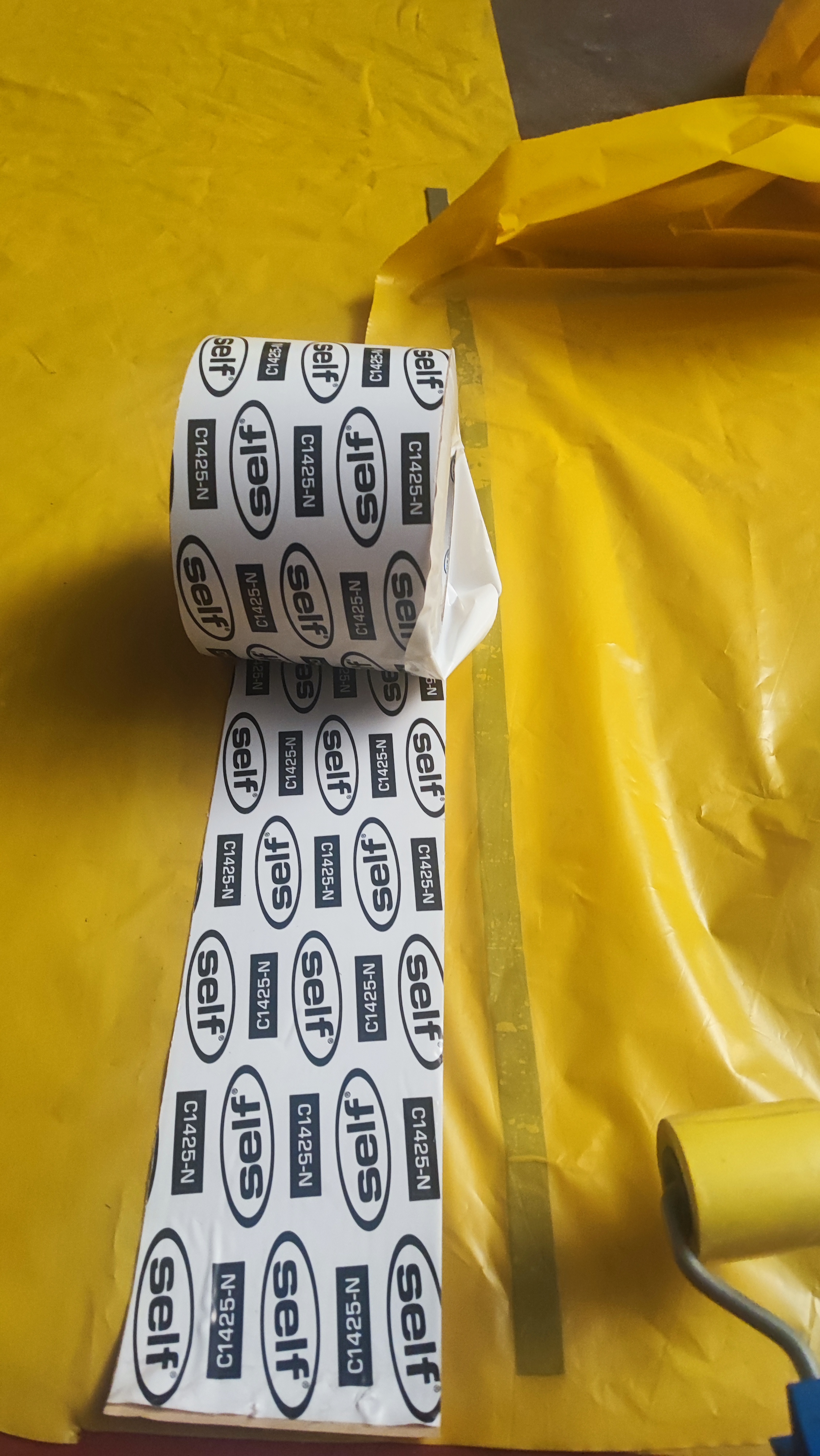 sellado barrera radon