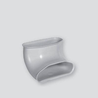 Codo vertical 90º Tunel conductos VMC doble flujo